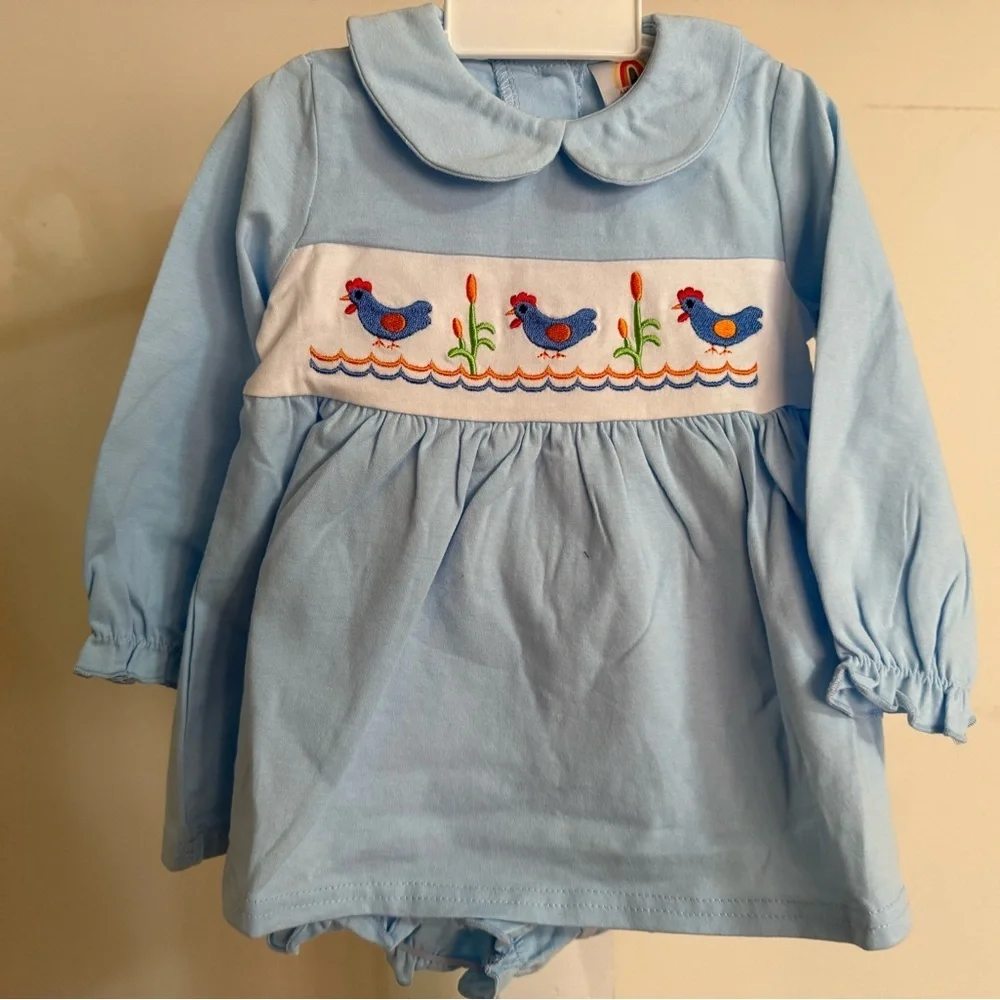 New Boutique Chicken Diaper Set